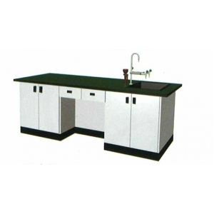 單水槽耐酸鹼教師桌(標準型)
