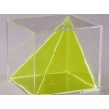透明立方體模型 C